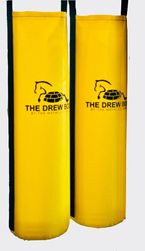 Ice boots for horses by Drew Boot for eventing post-exercise care for horse's legs.