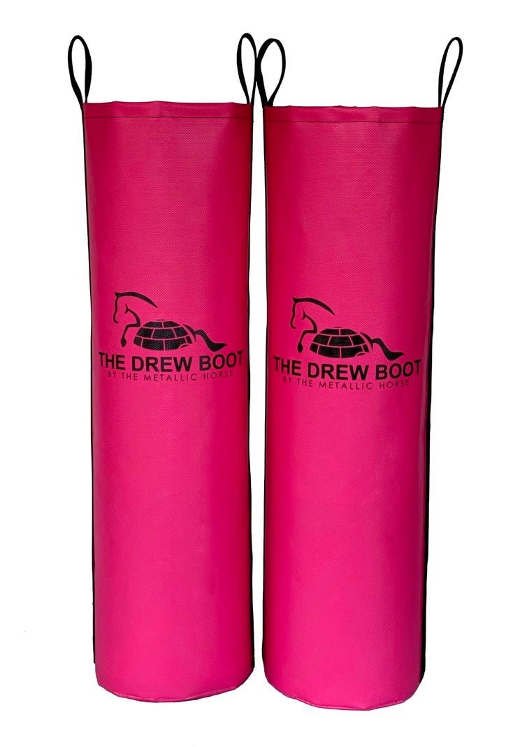 The Drew Boot pony ice soaking boots for horse recovery.