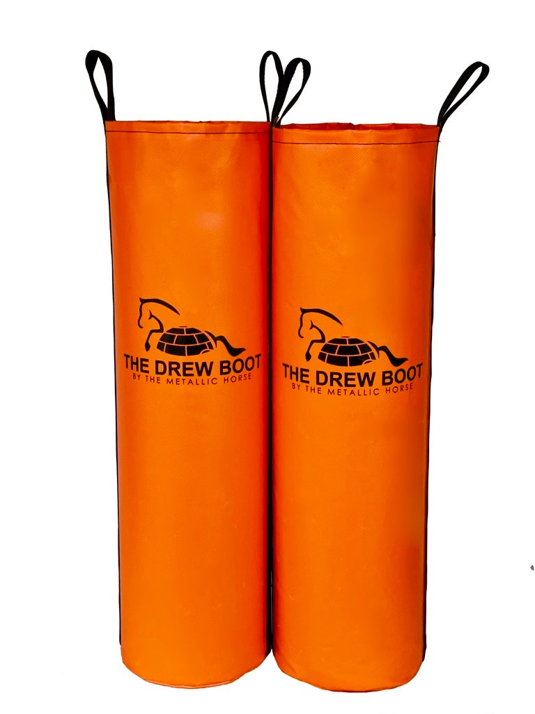 The Drew Boot pay ice soaking boots for horse recovery.