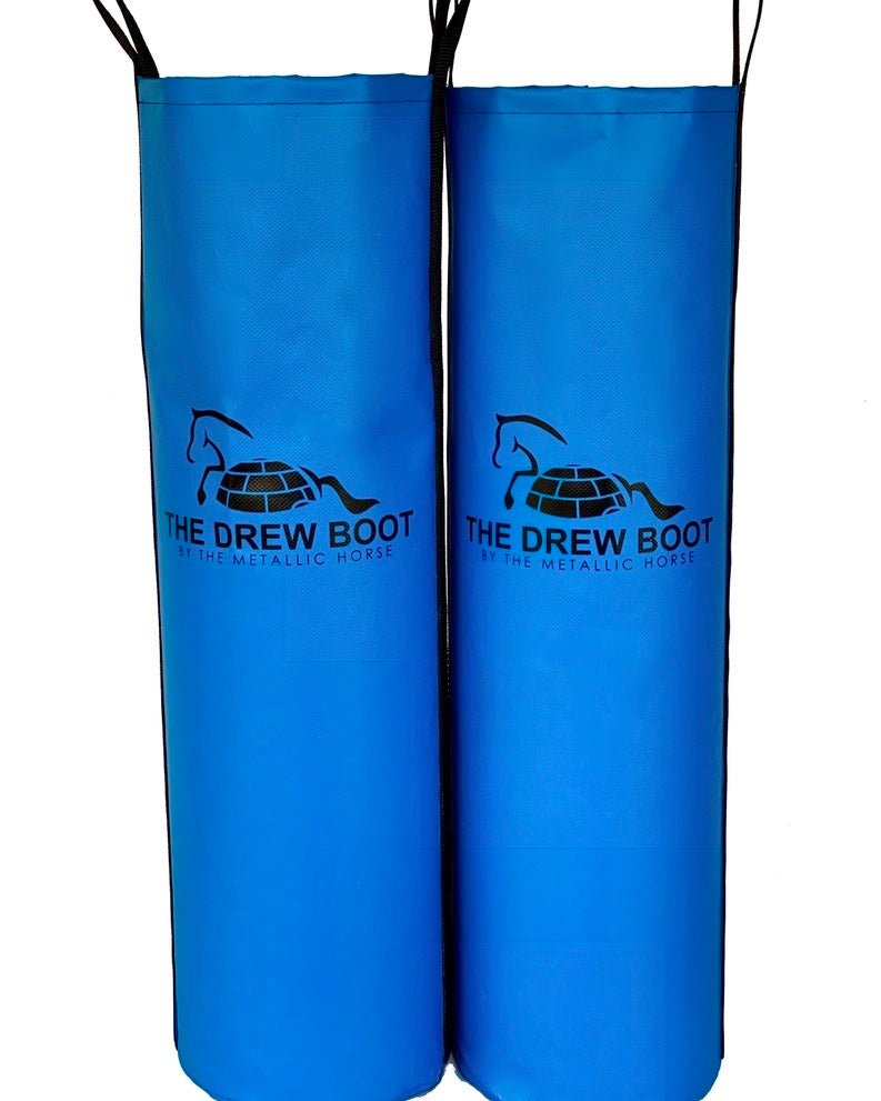 Horse ice therapy boots for show jumping recovery and race hose cool down.