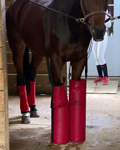 ice boots for horses, equine ice soaking boots, horse ice boots and wraps, drew boot, horse eventing, horse eventing, horse therapy, horse accessories