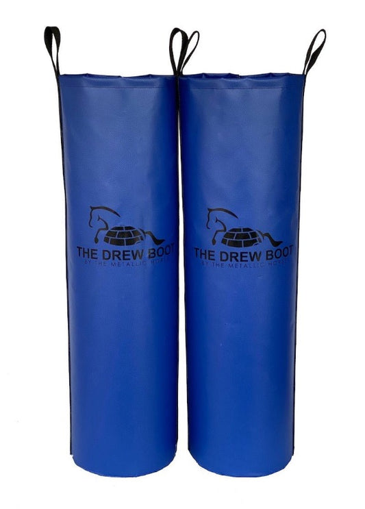 Cold therapy boots for horses to enhance horse recovery after show jumping and racing.