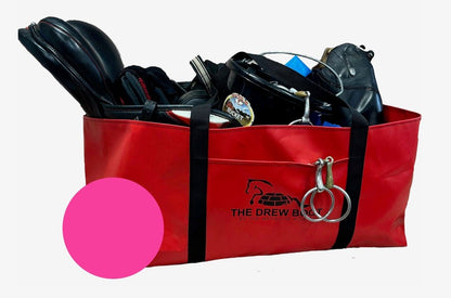 The Drew arena tote bag for horses to carry horse ice boots and horse supplies.