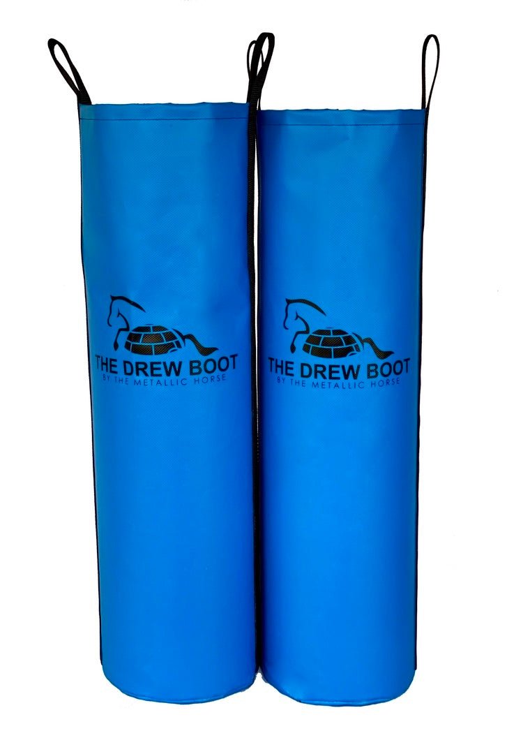 The Drew Boot horse ice soaking boots that are pony ice boots for horses for horse recovery.